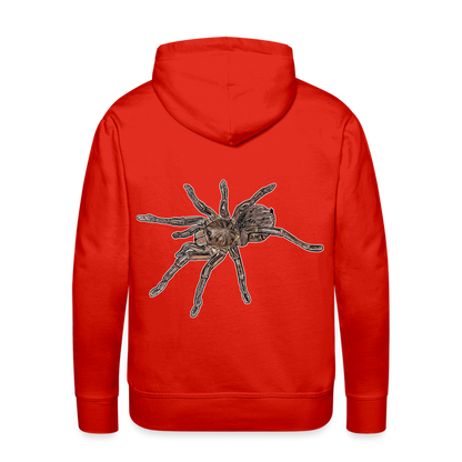 Männer Hoodie Theraphosa stirmi juvenile - Rot