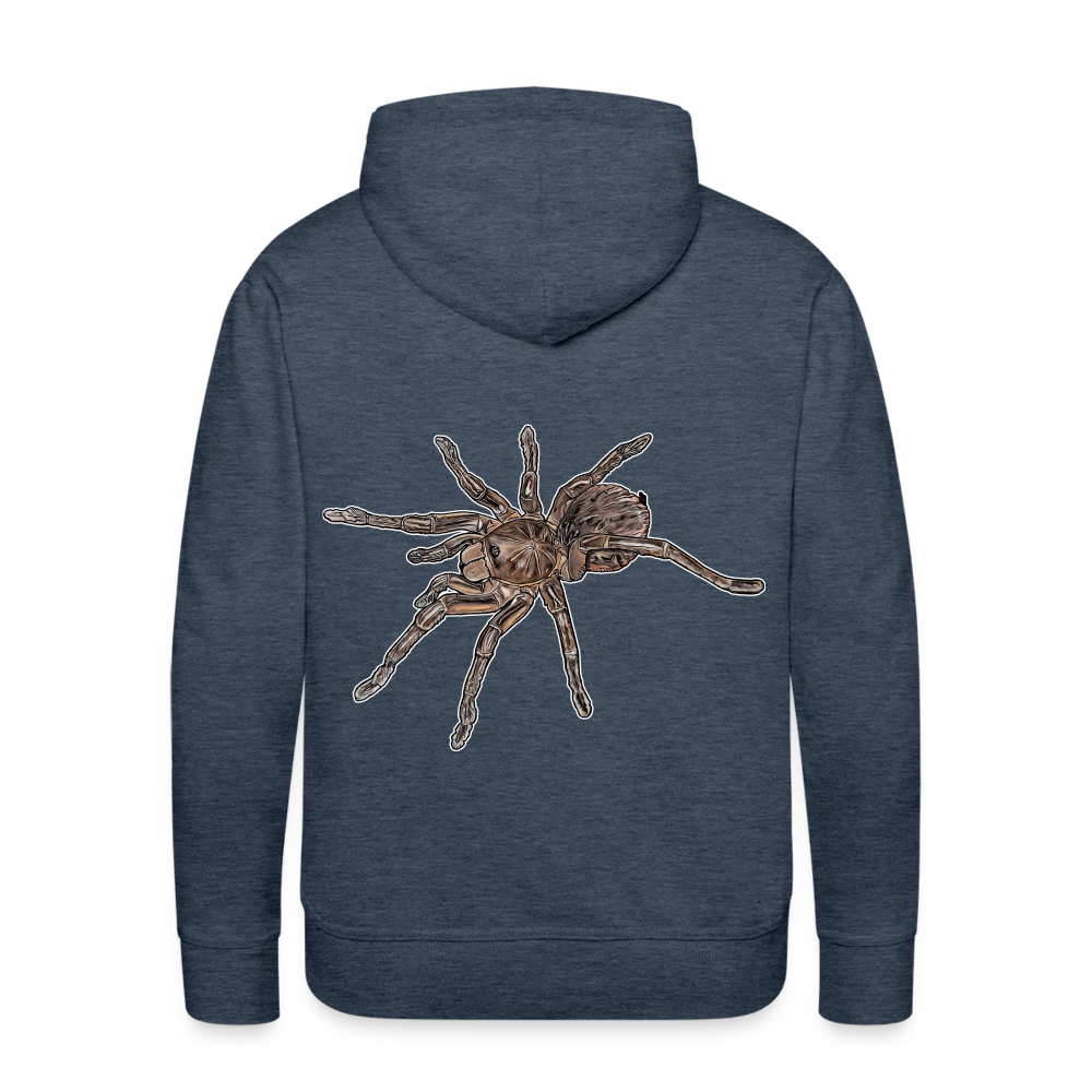 Männer Hoodie Theraphosa stirmi juvenile - Jeansblau