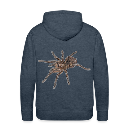 Männer Hoodie Theraphosa stirmi juvenile - Jeansblau