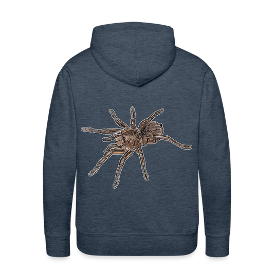 Männer Hoodie Theraphosa stirmi juvenile - Jeansblau