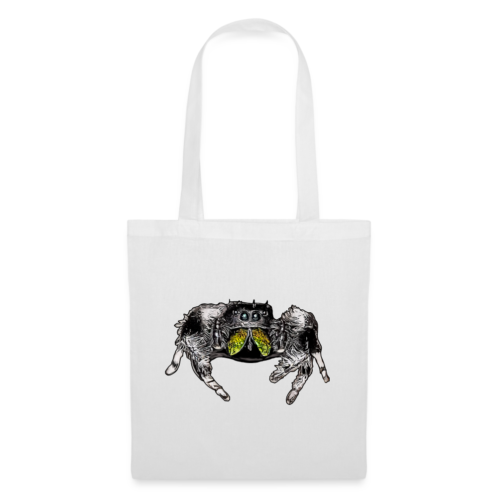 Stoffbeutel Phidippus regius Rastafari male - weiß