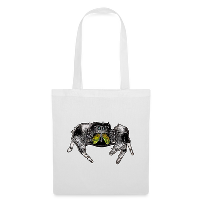 Stoffbeutel Phidippus regius Rastafari male - weiß