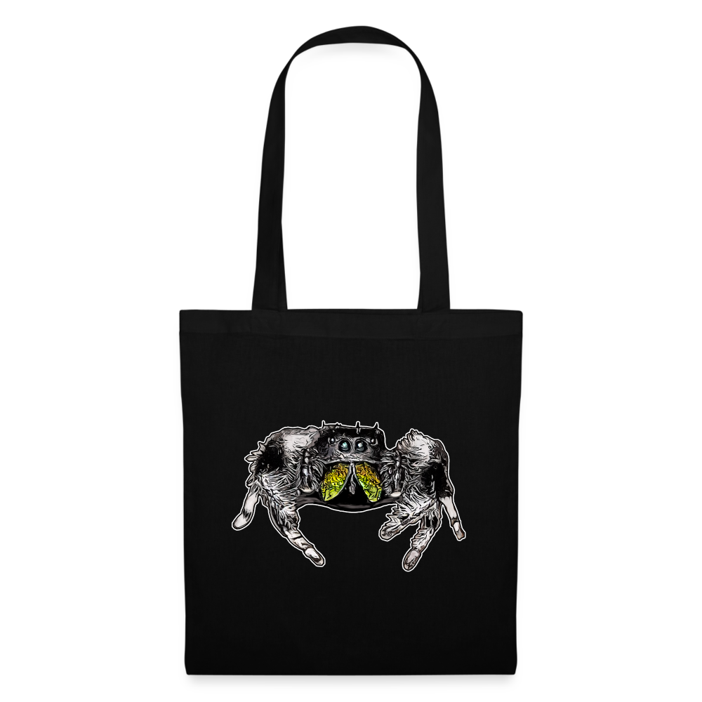 Stoffbeutel Phidippus regius Rastafari male - Schwarz