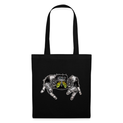 Stoffbeutel Phidippus regius Rastafari male - Schwarz