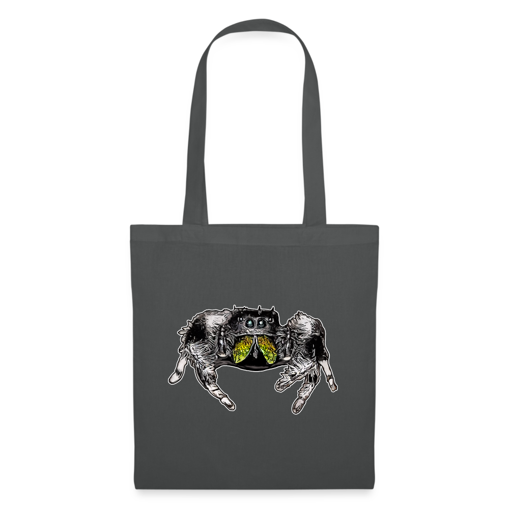 Stoffbeutel Phidippus regius Rastafari male - Graphite