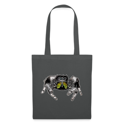 Stoffbeutel Phidippus regius Rastafari male - Graphite