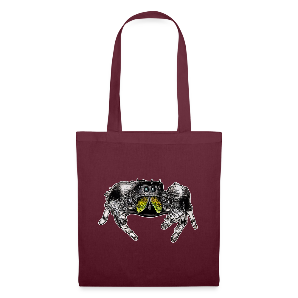 Stoffbeutel Phidippus regius Rastafari male - Burgunderrot