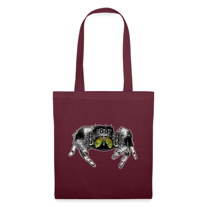 Stoffbeutel Phidippus regius Rastafari male - Burgunderrot