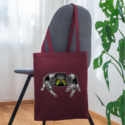 Stoffbeutel Phidippus regius Rastafari male - Burgunderrot