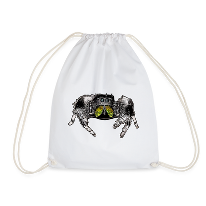 Turnbeutel Phidippus regius Rastafari male - weiß