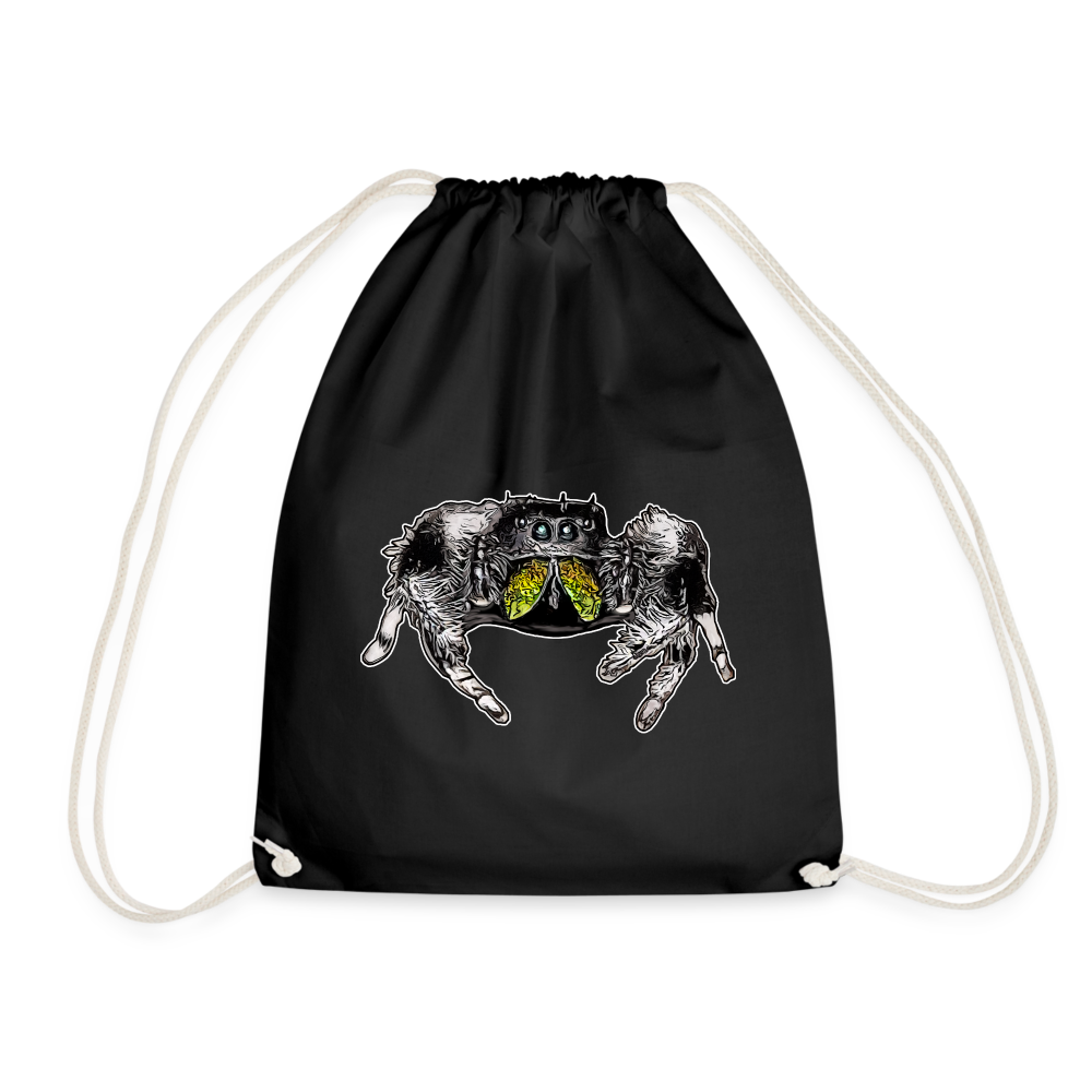 Turnbeutel Phidippus regius Rastafari male - Schwarz