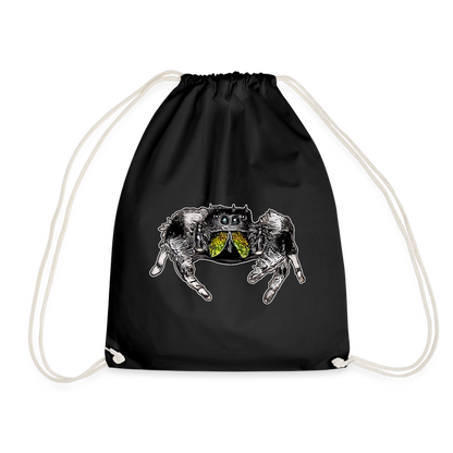 Turnbeutel Phidippus regius Rastafari male - Schwarz