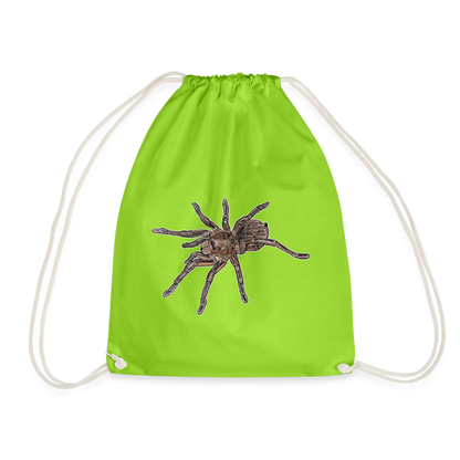 Turnbeutel Theraphosa stirmi juvenile - Neongrün