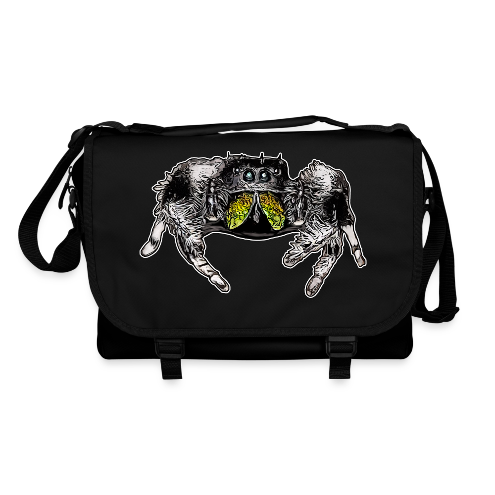 Umhängetasche Phidippus regius Rastafari male - Schwarz/Schwarz