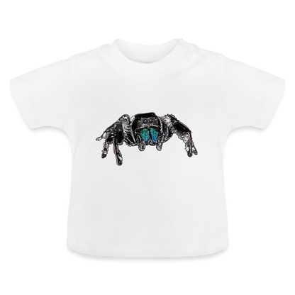 Baby T-Shirt Phidippus regius Everglades male - weiß