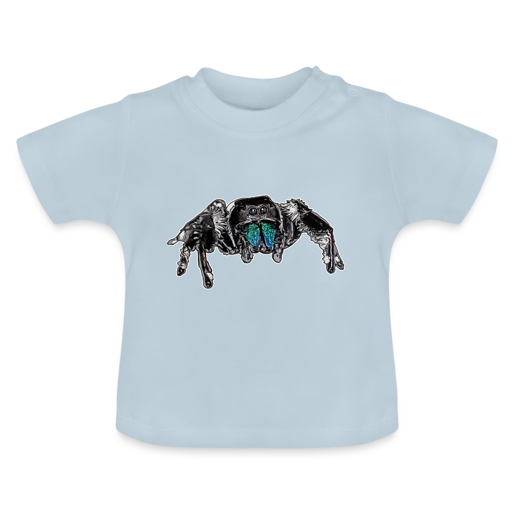 Baby T-Shirt Phidippus regius Everglades male - Hellblau