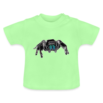 Baby T-Shirt Phidippus regius Everglades male - Mintgrün