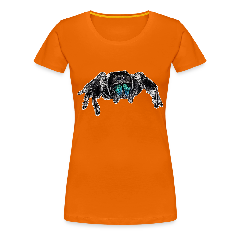 Frauen Basic T-Shirt Phidippus regius Everglades male - Orange