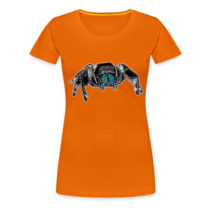 Frauen Basic T-Shirt Phidippus regius Everglades male - Orange