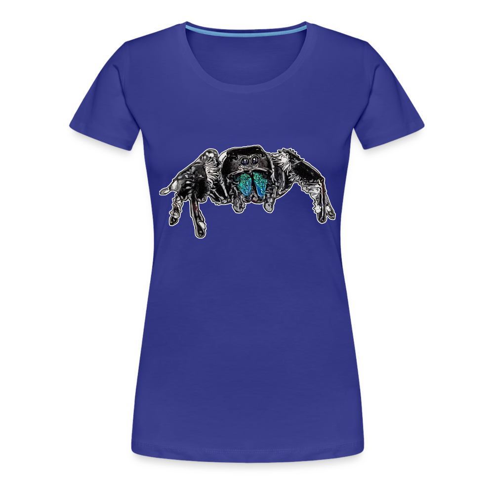 Frauen Basic T-Shirt Phidippus regius Everglades male - Königsblau