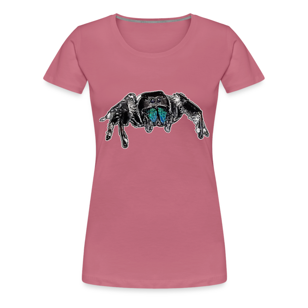 Frauen Basic T-Shirt Phidippus regius Everglades male - Malve