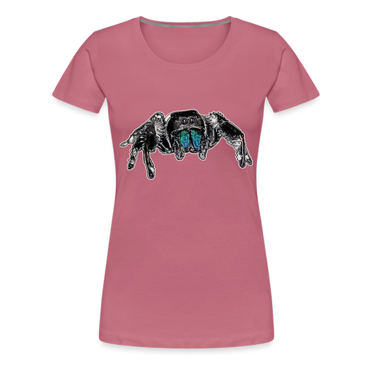 Frauen Basic T-Shirt Phidippus regius Everglades male - Malve