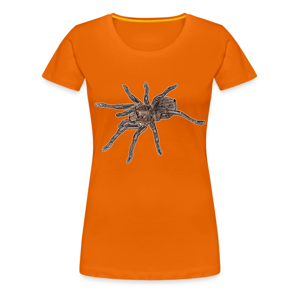 Frauen Basic T-Shirt Theraphosa stirmi juvenile - Orange
