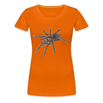 Frauen Basic T-Shirt Theraphosa stirmi juvenile - Orange