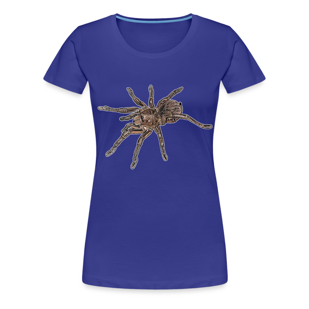 Frauen Basic T-Shirt Theraphosa stirmi juvenile - Königsblau