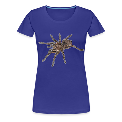 Frauen Basic T-Shirt Theraphosa stirmi juvenile - Königsblau