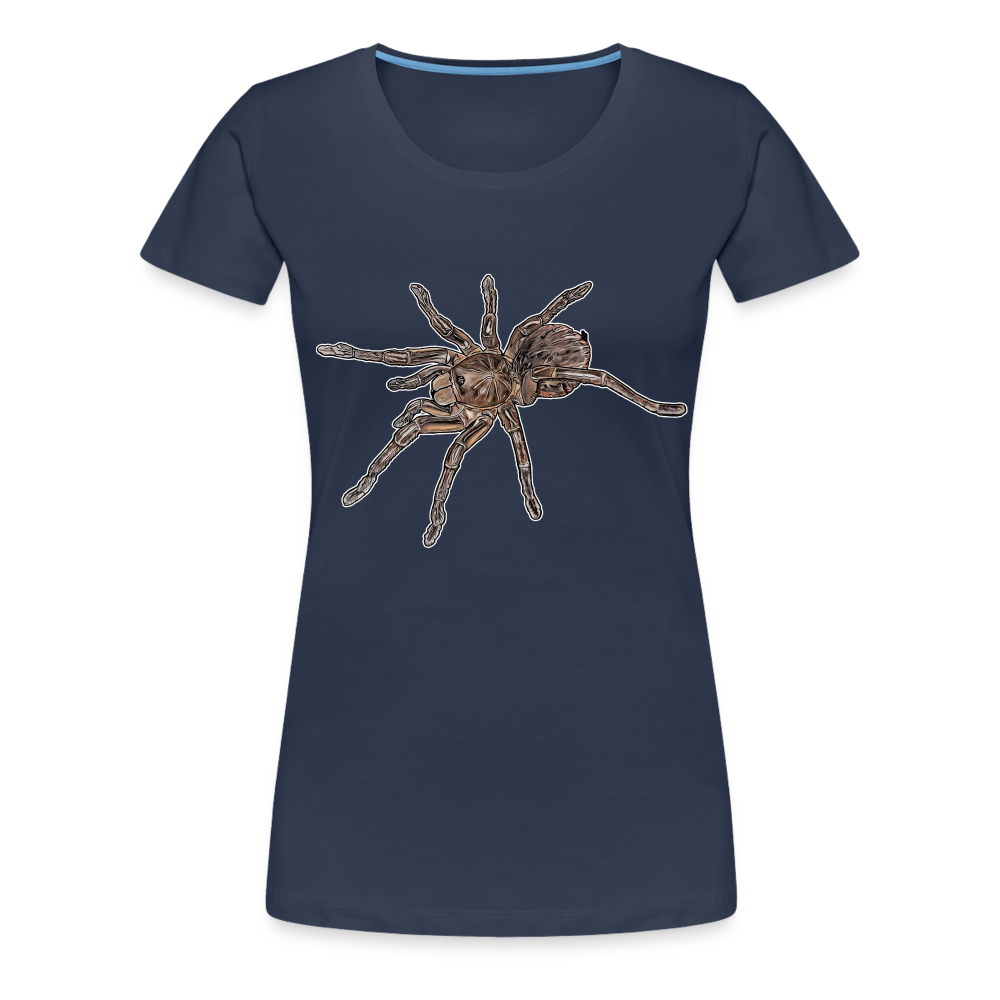 Frauen Basic T-Shirt Theraphosa stirmi juvenile - Navy
