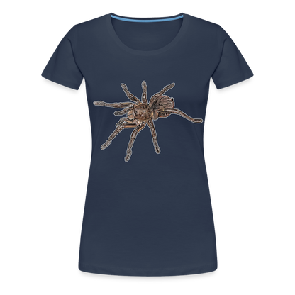Frauen Basic T-Shirt Theraphosa stirmi juvenile - Navy