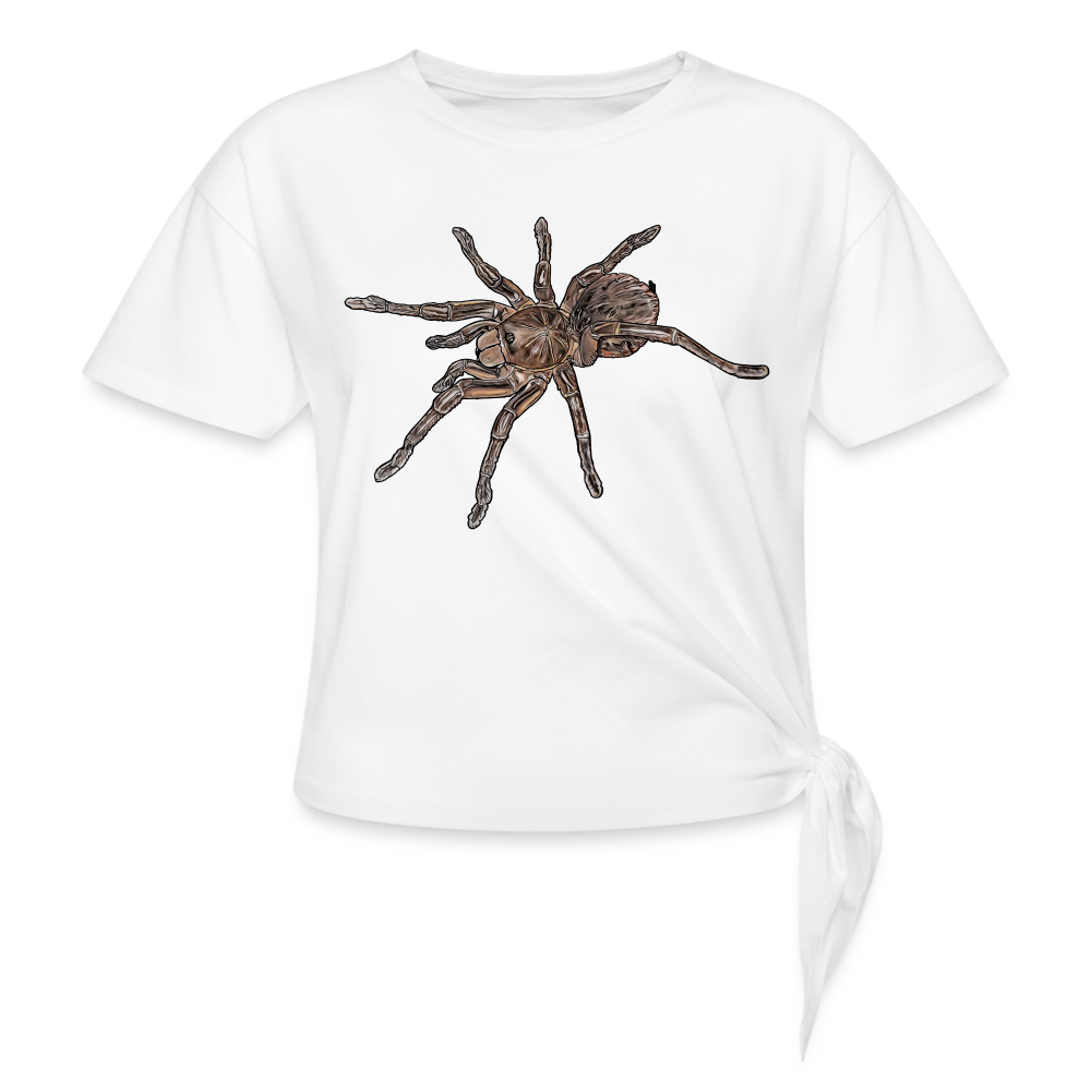 Frauen Knotenshirt Theraphosa stirmi juvenile - weiß
