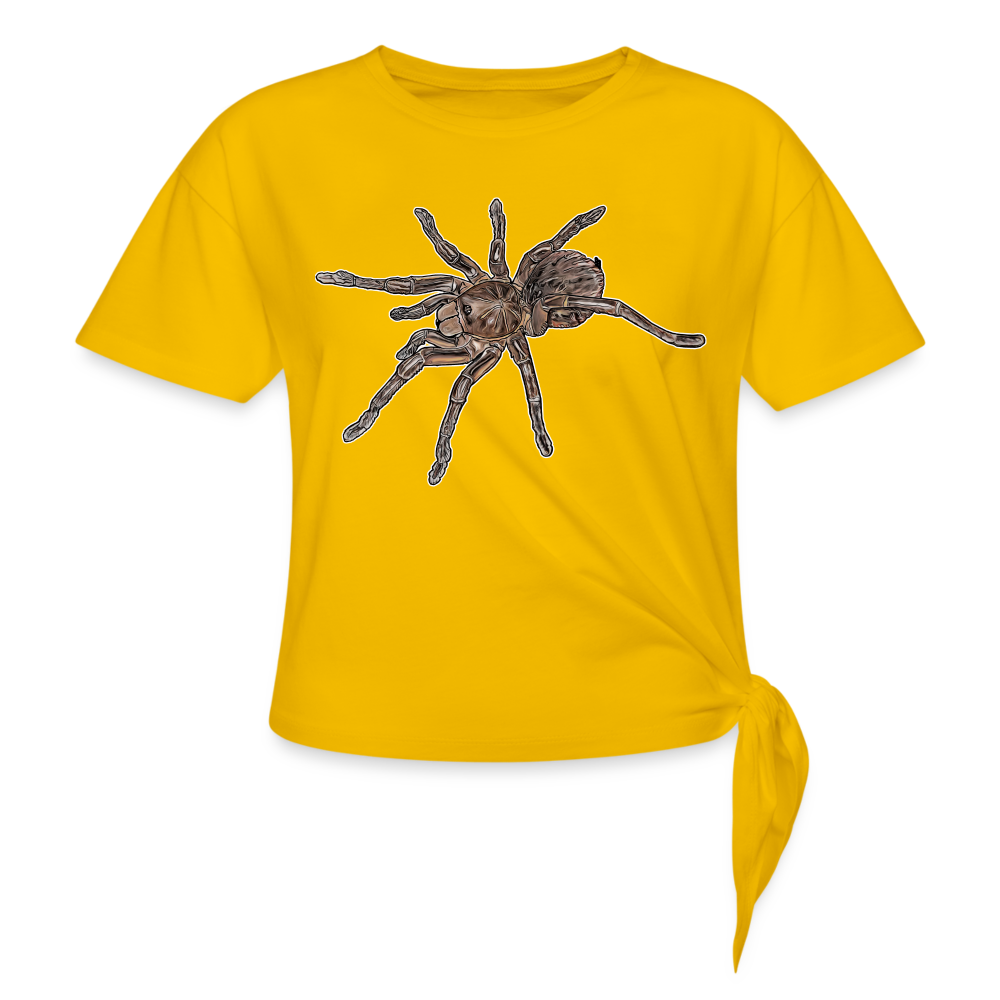 Frauen Knotenshirt Theraphosa stirmi juvenile - Sonnengelb