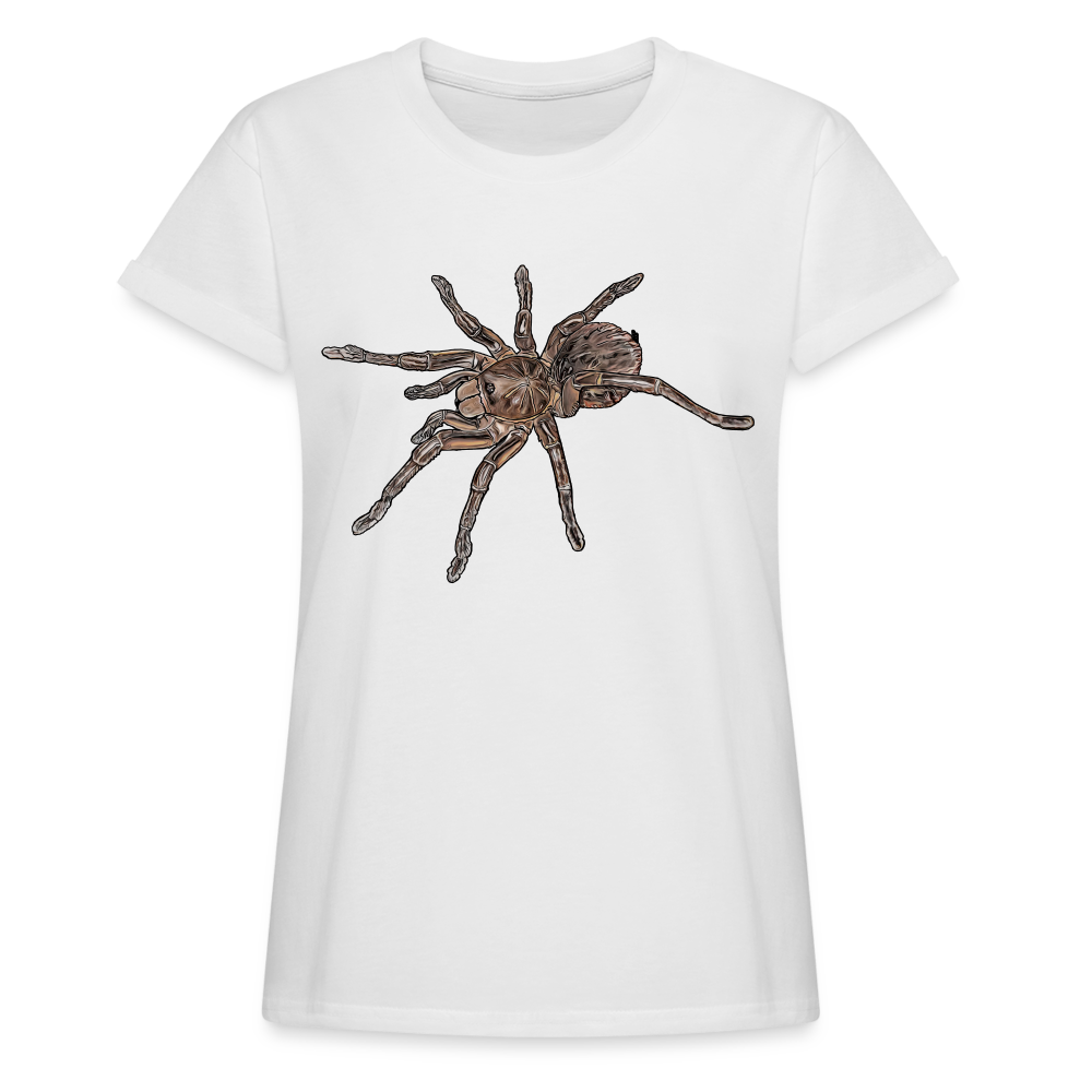 Frauen Oversized T-Shirt Theraphosa stirmi juvenile - weiß