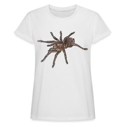 Frauen Oversized T-Shirt Theraphosa stirmi juvenile - weiß