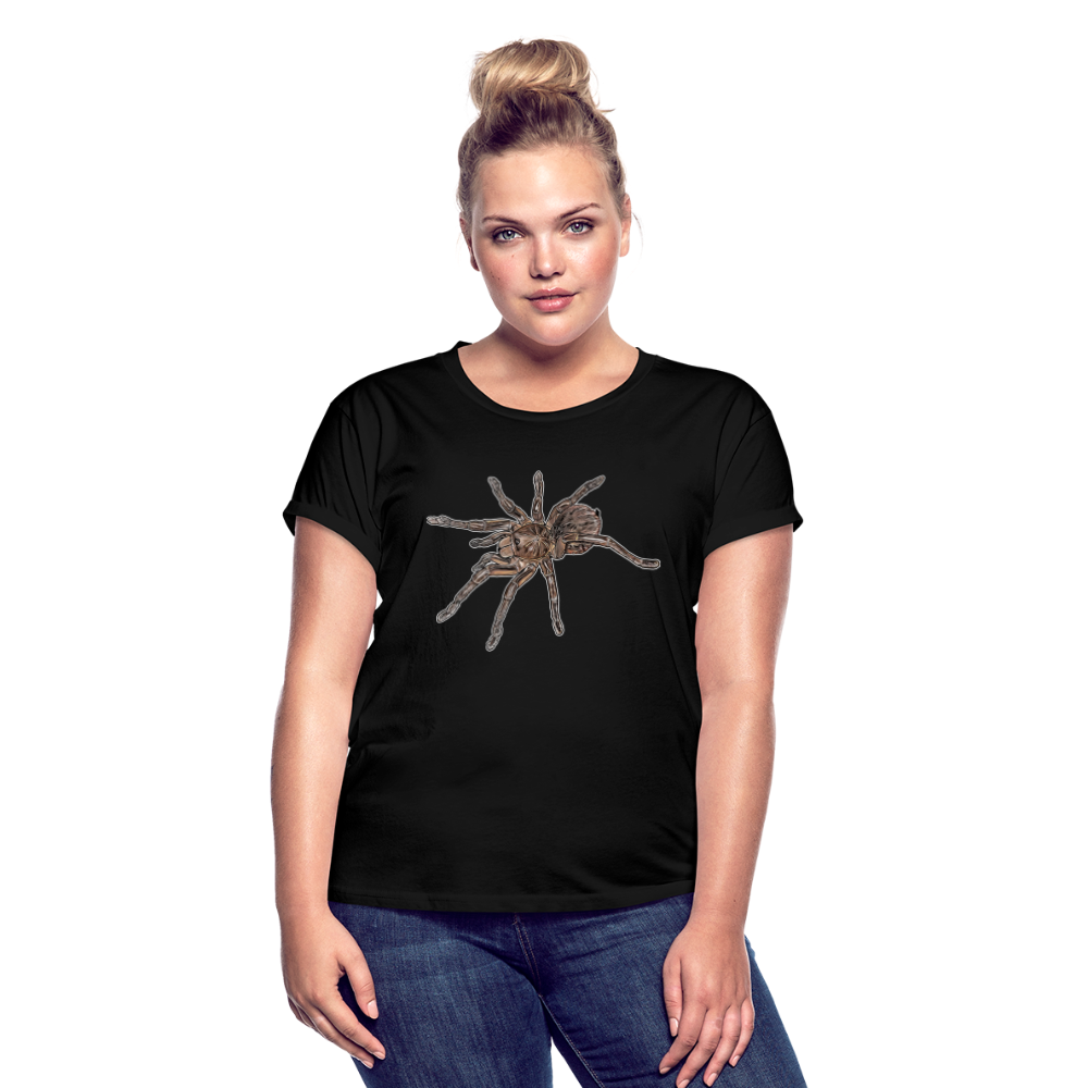 Frauen Oversized T-Shirt Theraphosa stirmi juvenile - Schwarz