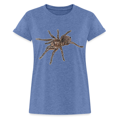 Frauen Oversized T-Shirt Theraphosa stirmi juvenile - Denim meliert
