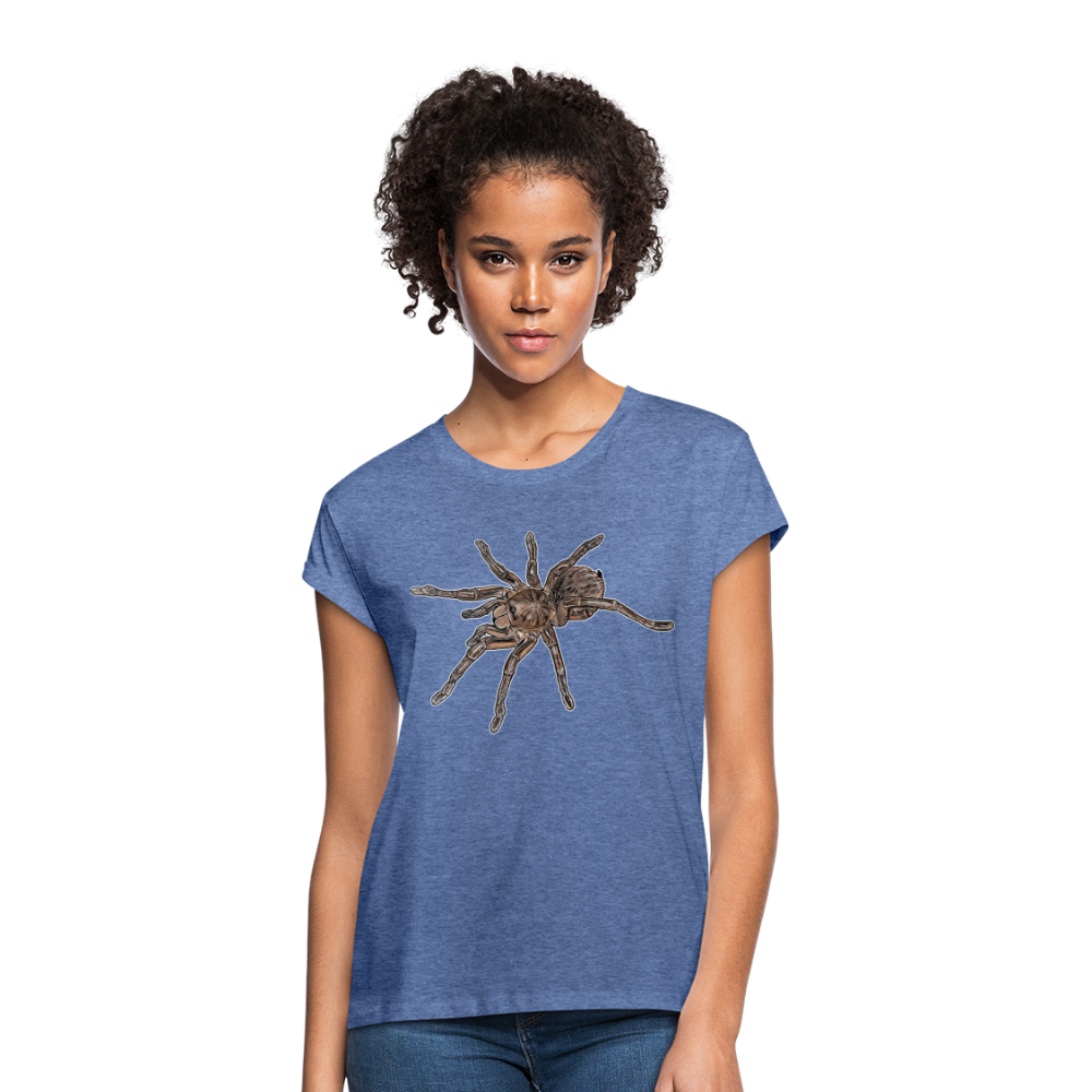 Frauen Oversized T-Shirt Theraphosa stirmi juvenile - Denim meliert