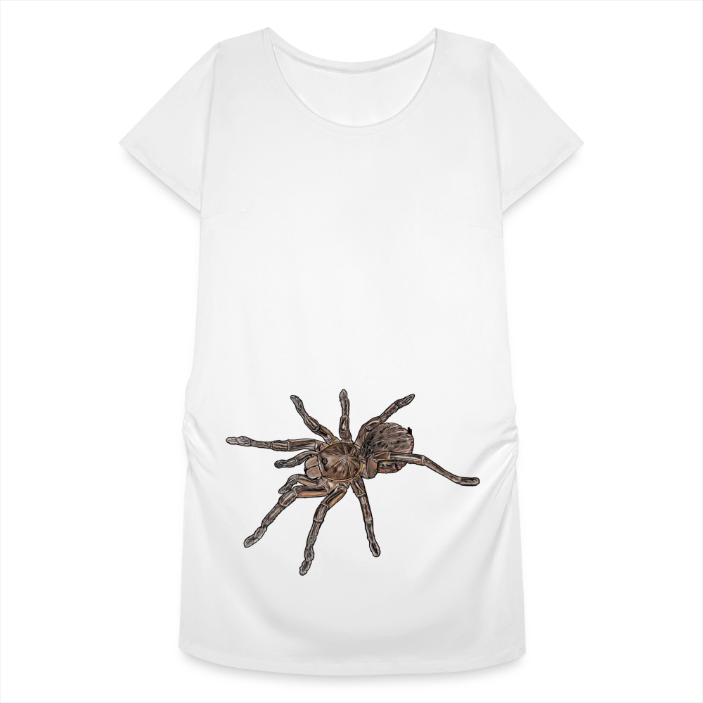Frauen Schwangerschafts-T-Shirt Theraphosa stirmi juvenile - weiß