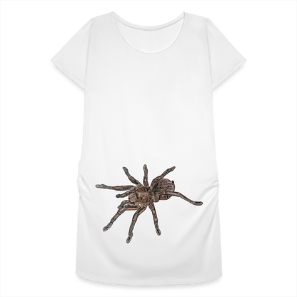Frauen Schwangerschafts-T-Shirt Theraphosa stirmi juvenile - weiß