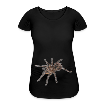 Frauen Schwangerschafts-T-Shirt Theraphosa stirmi juvenile - Schwarz