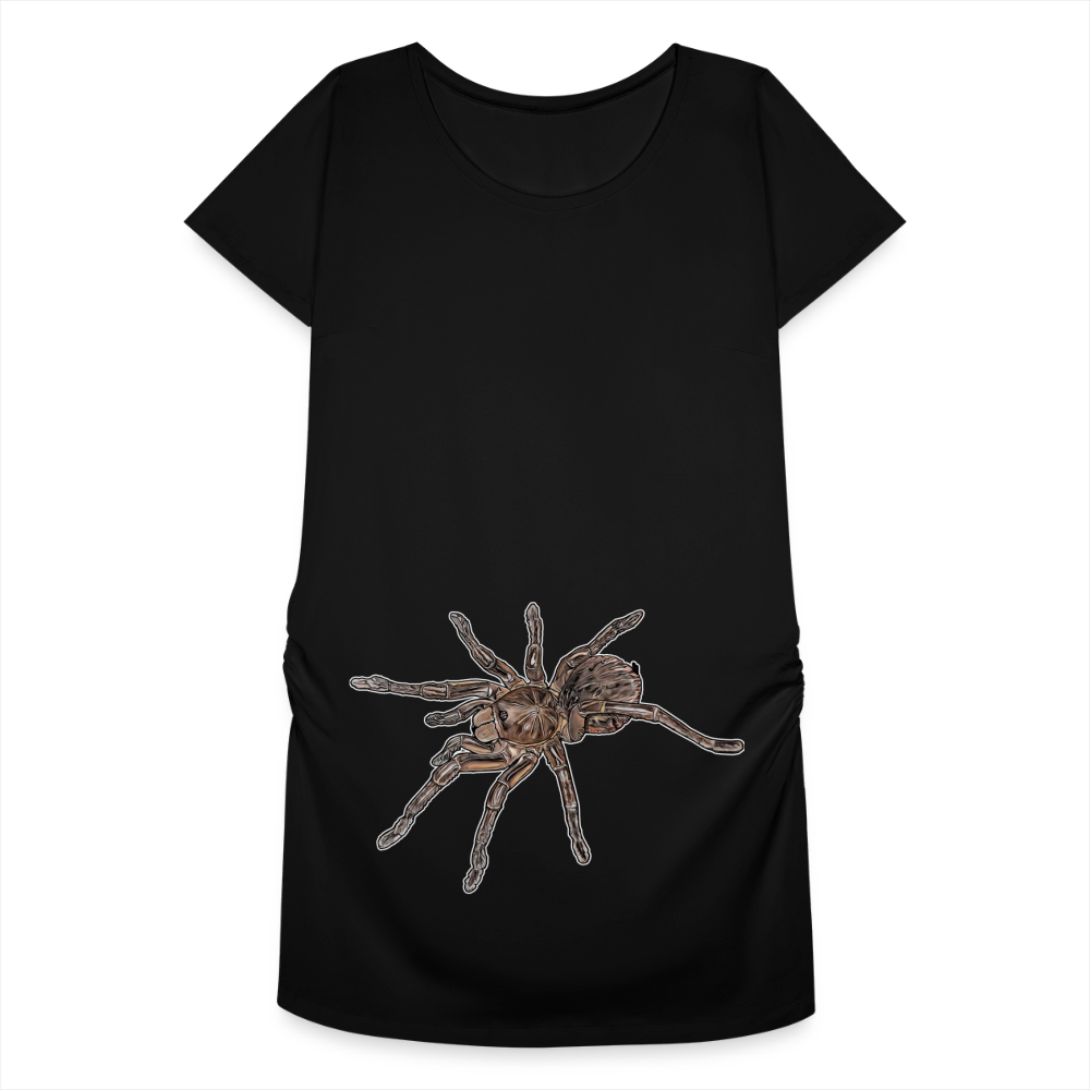 Frauen Schwangerschafts-T-Shirt Theraphosa stirmi juvenile - Schwarz