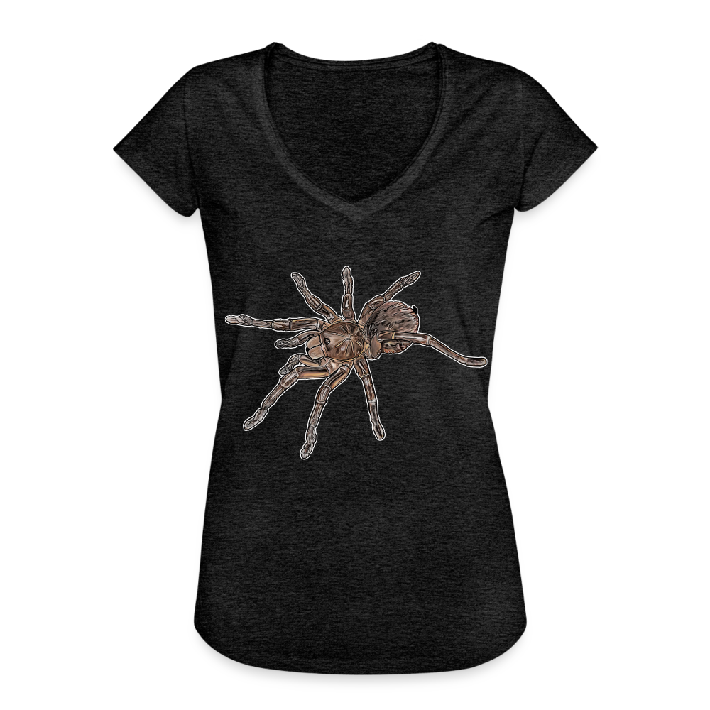 Frauen Vintage T-Shirt Theraphosa stirmi juvenile - Anthrazit