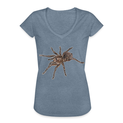 Frauen Vintage T-Shirt Theraphosa stirmi juvenile - Vintage Denim