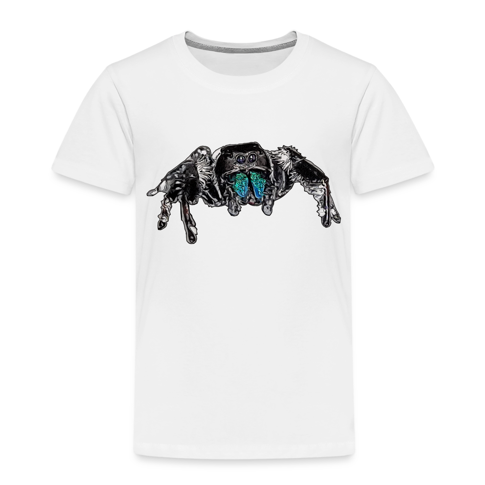 Kinder Basic T-Shirt Phidippus regius Everglades male - weiß