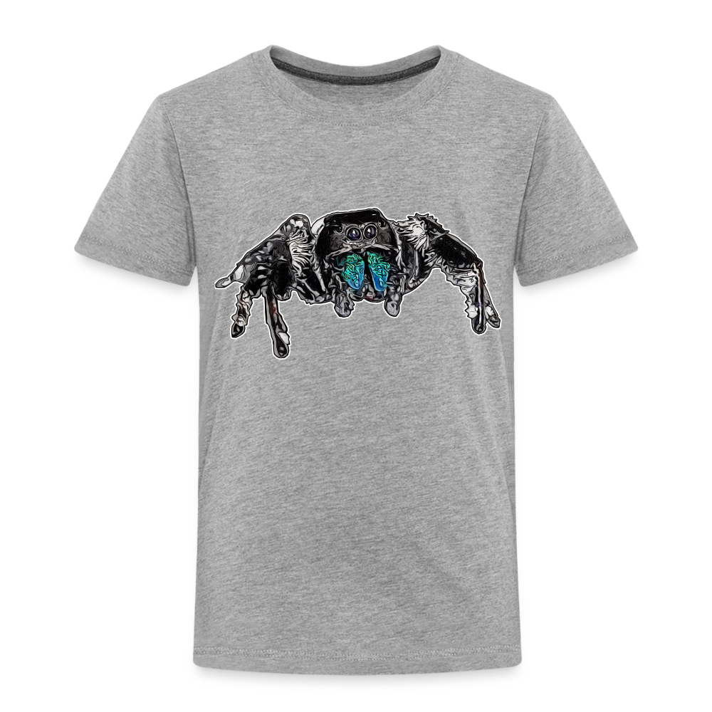 Kinder Basic T-Shirt Phidippus regius Everglades male - Grau meliert