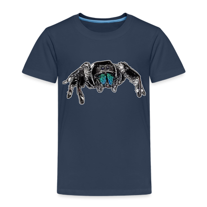 Kinder Basic T-Shirt Phidippus regius Everglades male - Navy