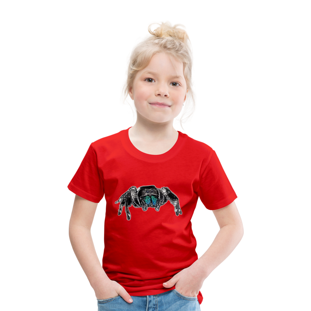 Kinder Basic T-Shirt Phidippus regius Everglades male - Rot