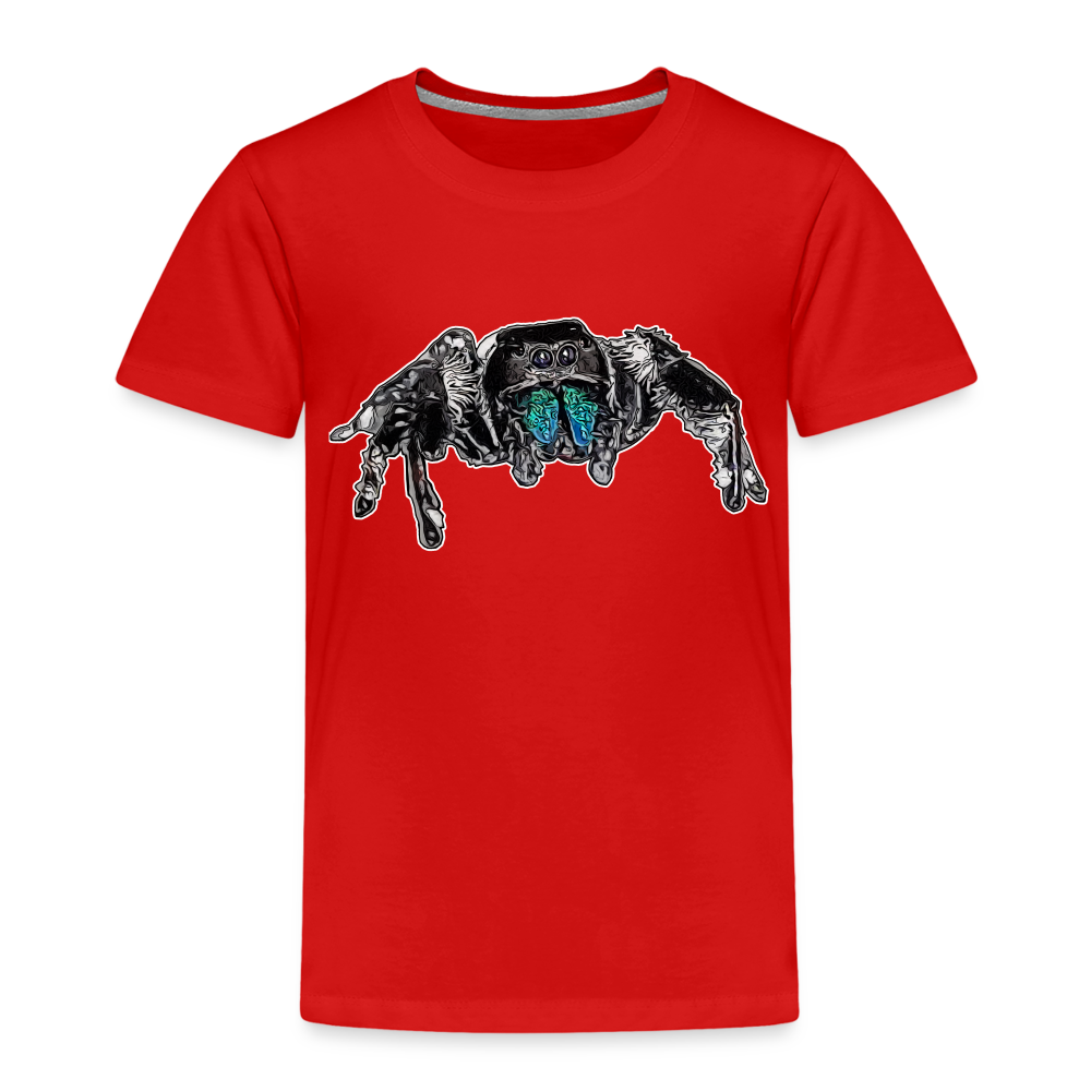 Kinder Basic T-Shirt Phidippus regius Everglades male - Rot